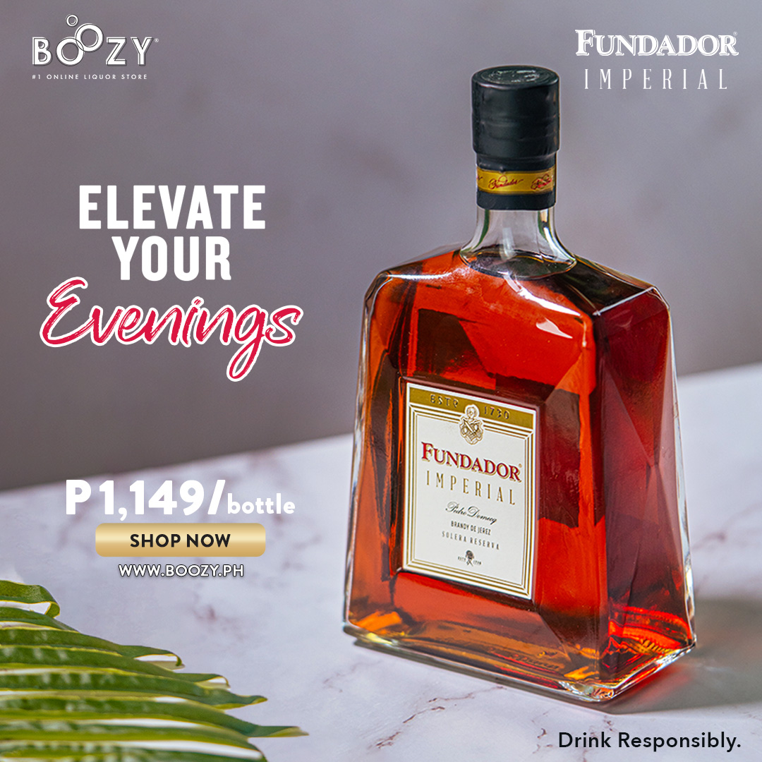 boozyph's tweet photo. Get together for a glass of Fundador Imperial – a smooth, subtle way to spice things up. Salud! 🥃

Order your own bottle here:
https://t.co/PO65BK0y6k

Drink responsibly.
#FundadorBrandy https://t.co/3bxK9XhOWJ