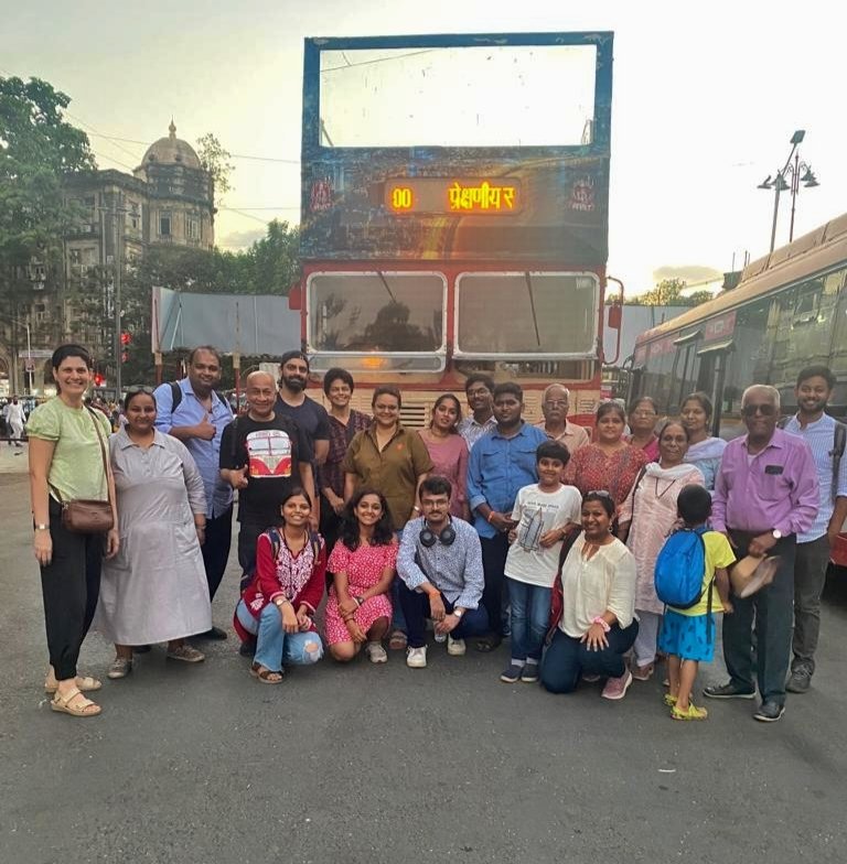Those who thrived on our #KhakiBus on 20th May. Join us for more group heritage tours next week:

#BandraWalk - Every Sat, 5 PM 
#KhakiBus - Sat, 27th May, 6 PM
#Fort4Kids - Sun, 28th May, 9 AM
#BangangaWalk - Every Sun, 5 PM 
#NarimanLighthouse - Every Sun, 5 PM
#FortWalk -…