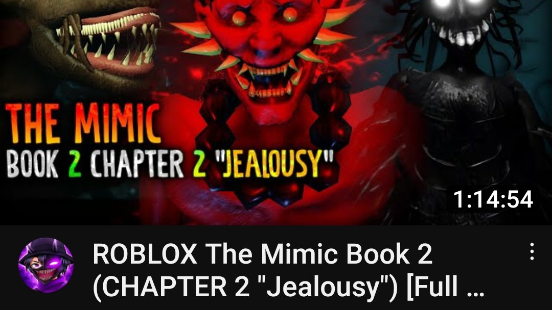 MIMIC BOOK 2 CHAPTER 1 (Roblox) 