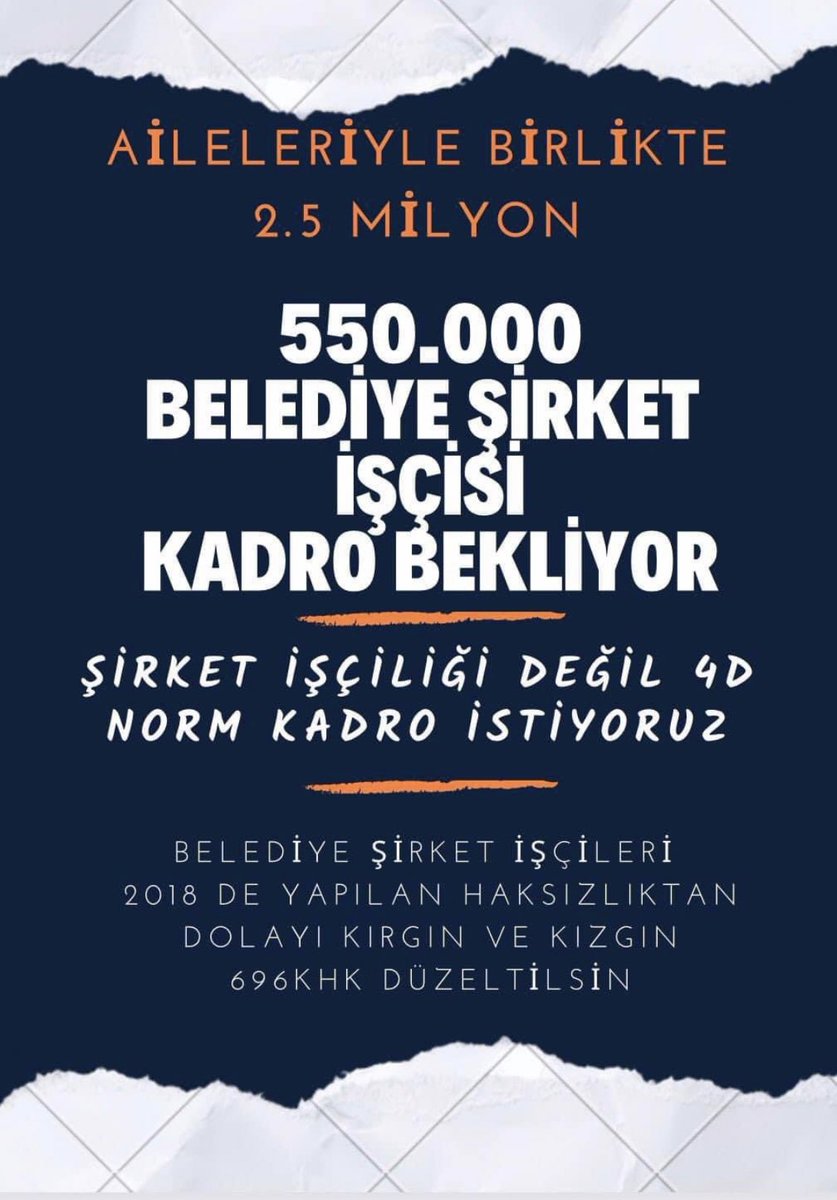 ikoncuk's tweet photo. Taşeronlar unutuldu, 550 bin belediye işçisi, alenen aldatıldı. 
Taşeron çalışmanın bir sömürü olduğunu bile bile, insanımızı yandaş rantçıların insafına terk ettiler. Unutmadık. @meral_aksener @kilicdarogluk https://t.co/yLNGr0pWtc