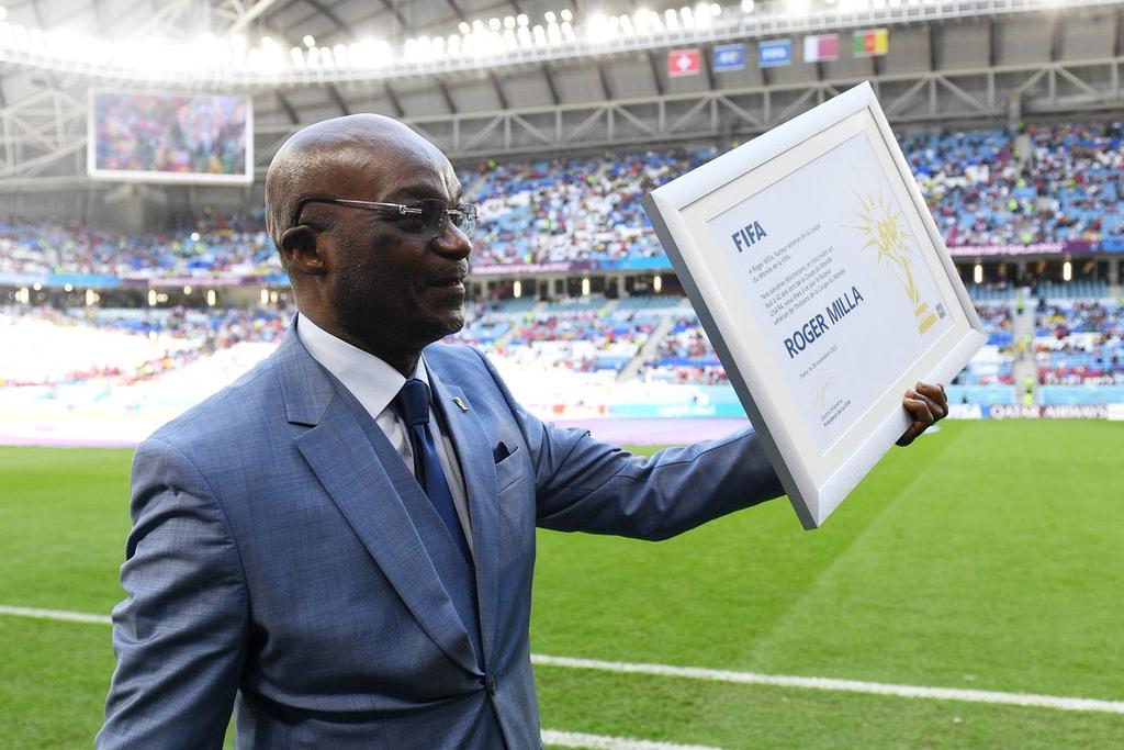 Papa <a href="/roger_milla_9/">Roger Milla</a> ton talent et ton jeu ont réunifié les cœurs de tous les camerounais, quand tu jouais au balon c'est tout un peuple unit qui t'admirait et te louait c'est pas un hasard que tu sois né un #20Mai jour de l'unité Joyeux anniversaire Papa #HBD
<a href="/fifaworldcup_fr/">Coupe du Monde de la FIFA 🏆</a>