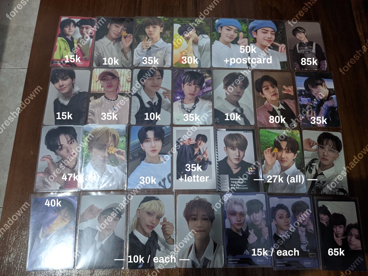 foreshadowm's tweet photo. rt are appreciated

˗ˏˋ wts / want to sell ˎˊ˗⁣

— price exc packing
— keep event with dp
— co 🍊
— no hnr, hnr dp hangus
— 🏠 jatim, Tulungagung

t. wts photocard pc stray kids skz bangchan ayen lee know hyunjin changbin han jisung felix seungmin unit in life odd pc synnara pob https://t.co/9CQX6iRv9n