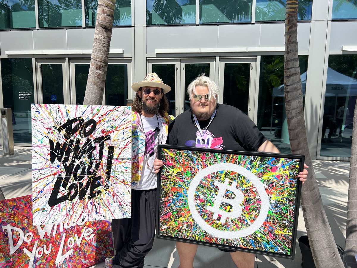 Thank you for your support brother ❤️🙏🏻✨ <a href="/BlockchainBoyy/">lucas</a>  <a href="/TheBitcoinConf/">The Bitcoin Conference</a> #btcmiami