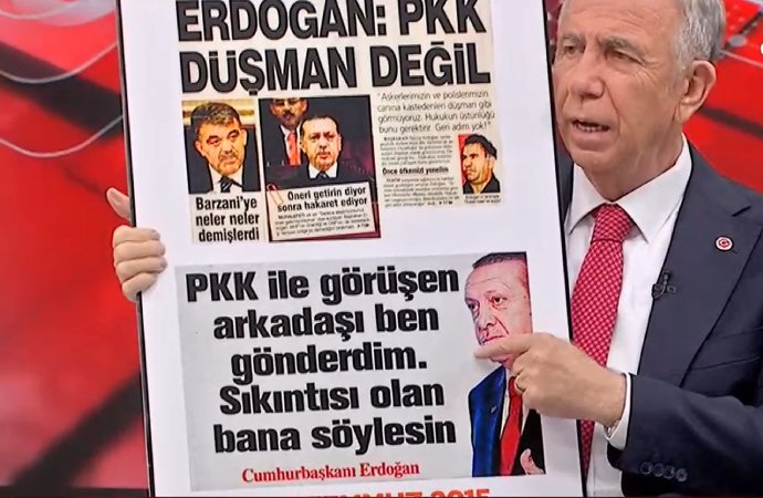m_cemilkilic's tweet photo. PKK DÜŞMAN DEĞİL diyor Tayyip Erdoğan... PKK ile görüşmeler yaptık diyor. Vatanını ve devletini seven hiçbir seçmen Erdoğan'a oy vermez... https://t.co/HtTiZD12oy