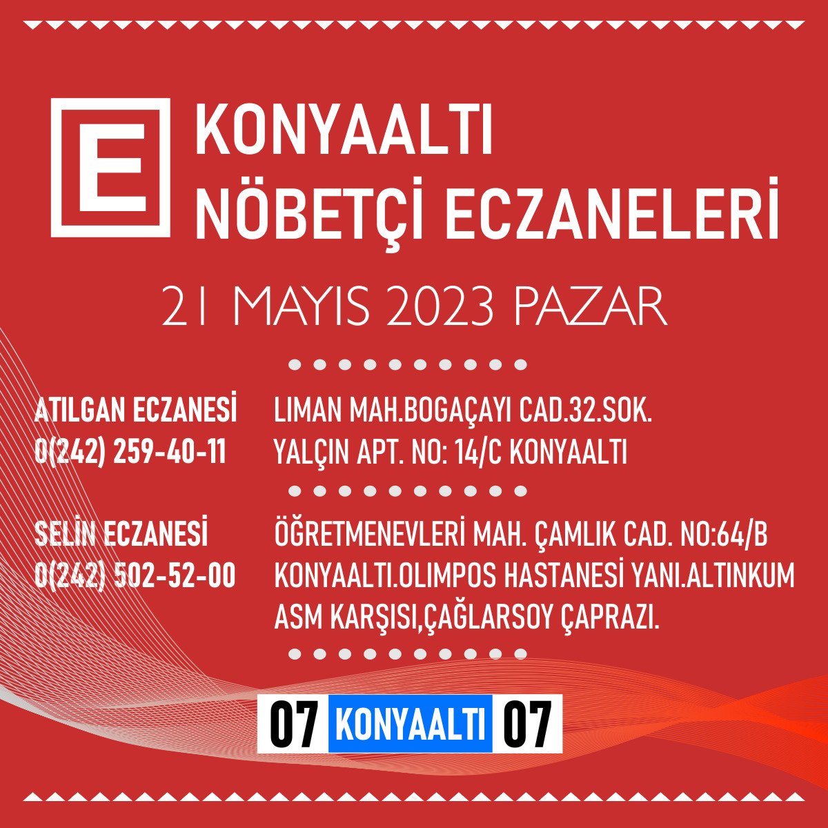 07 Konyaaltı 07
#Konyaaltı #konyaalti #Antalya #AntalyaKonyaaltı #KonyaaltıAntalyaTürkiye #KonyaaltıPlajı #KonyaaltıSaklıkent  #LimanMahallesi #HurmaMahallesi #SarısuMahallesi #GürsuMahallesi #Uncalı #KonyaaltıSahili #SerbestBölge #Liman #Çakırlar #Doyran #Boğaçay #Arapsuyu