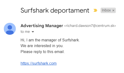 I get a lot of emails from scammers but this is one of the funniest I've received, are they even trying anymore? lmao