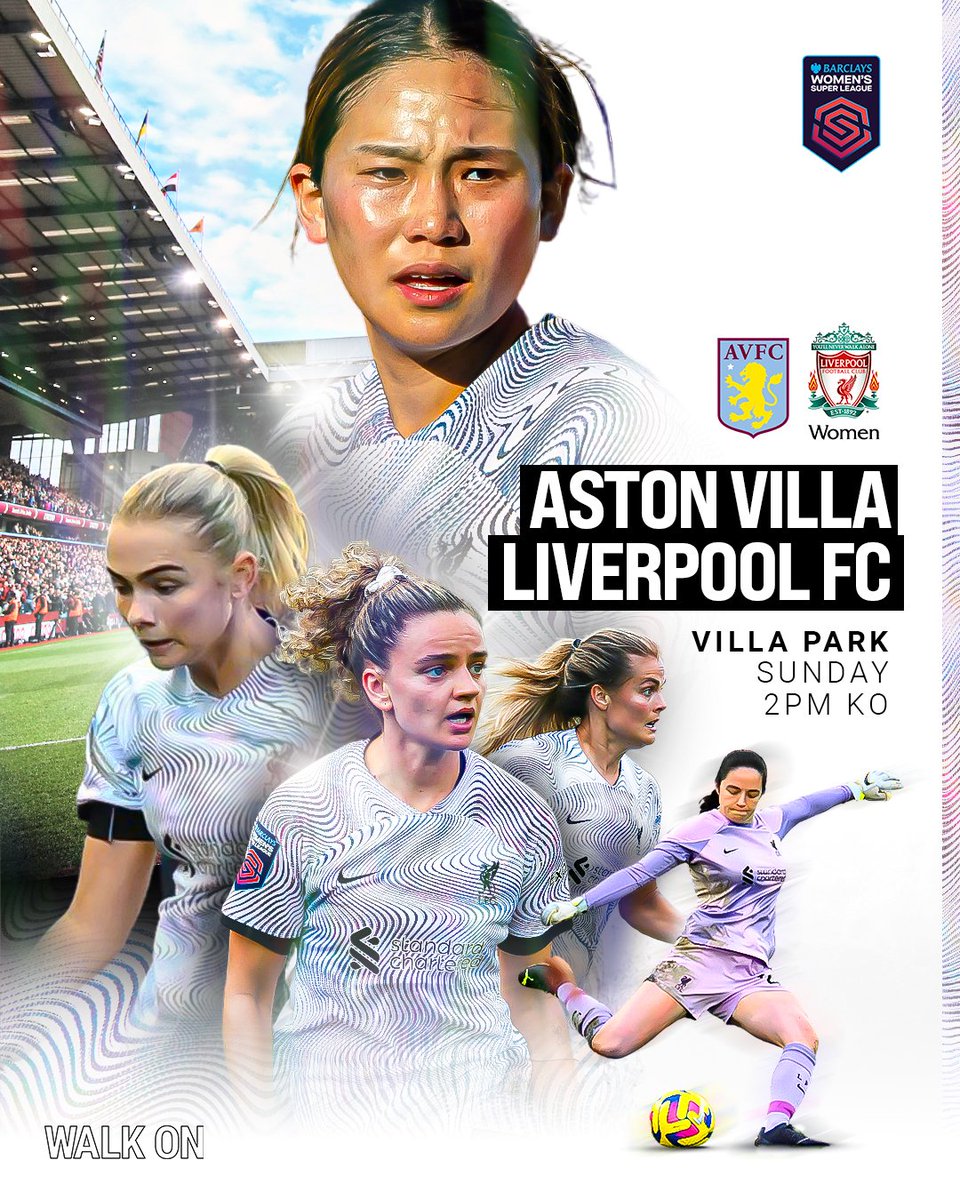 Our Sisters😍 are walking on Villa Park today| #AVLLIV, YNWA