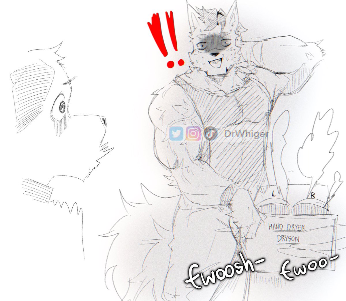 What the dog doin' ?  *May sell this for YCH soon, after all commissions' done