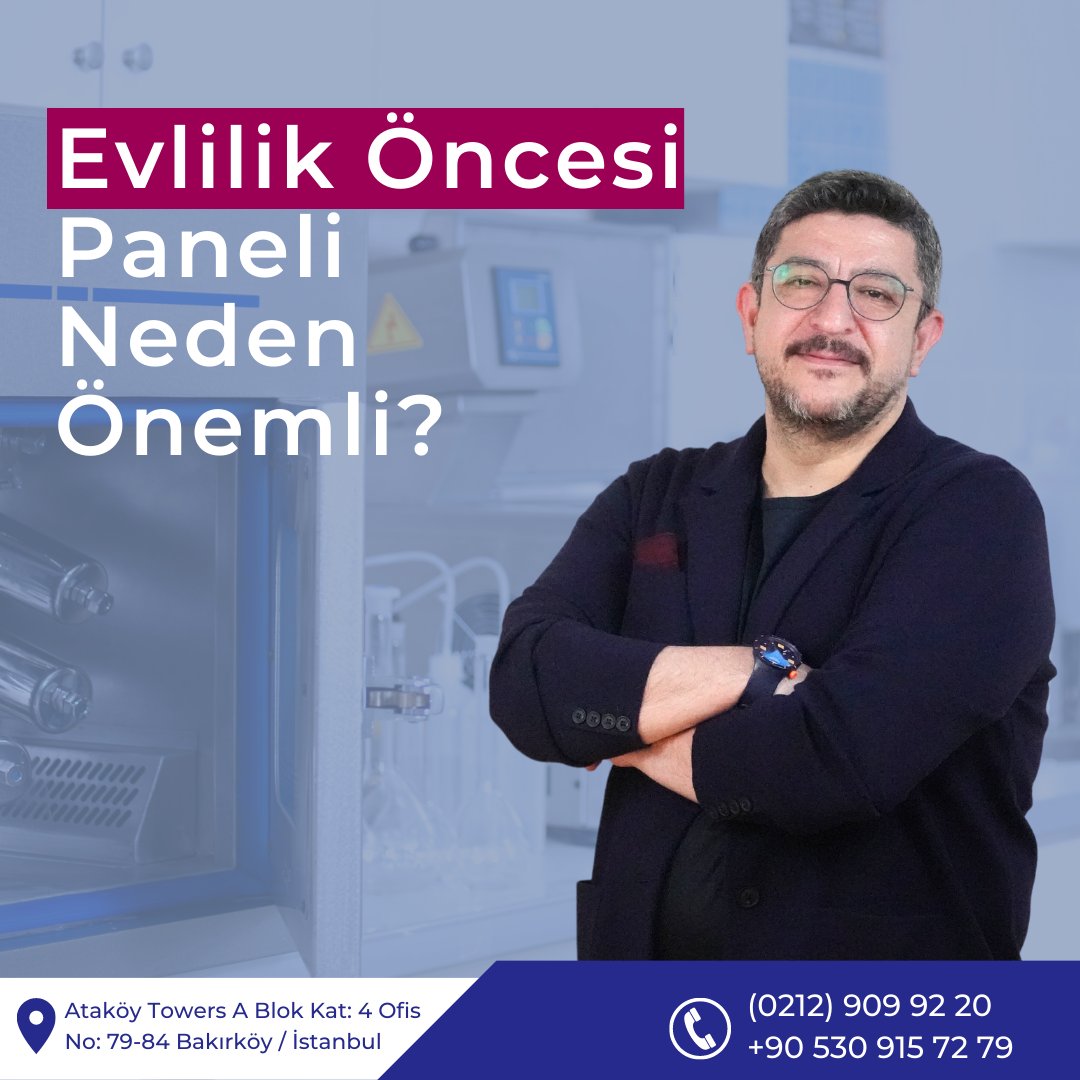 Evlilik Öncesi Taşıyıcılık Paneli ile kromozom analizi ile inceleniyor. Beraberinde kromozom anomalisi ve kromozomal hastalıkları tespit ediyoruz.

➡SMA testleri de uygulanıyor.

➡ Testlerin uygulanılması sonrasında daha sağlıklı nesiller için anahtar sunuyoruz.