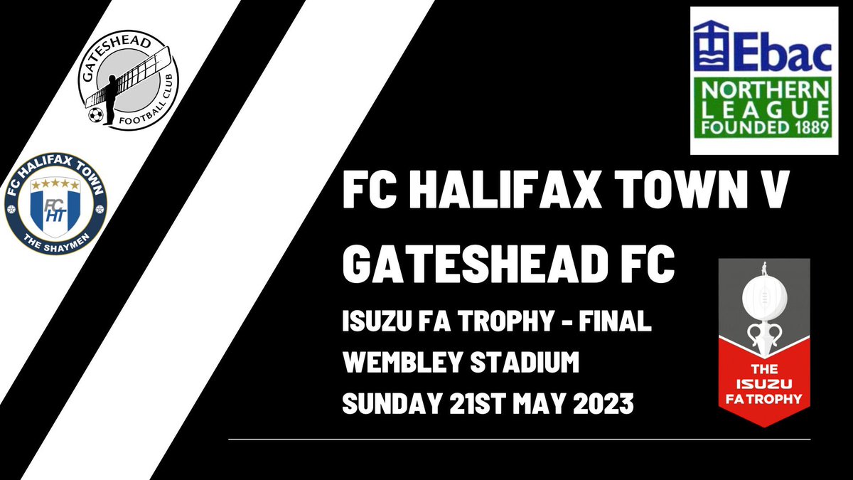 We’d like to wish <a href="/GatesheadFC/">Gateshead FC</a> all the very best this afternoon. The North East is behind you lads!