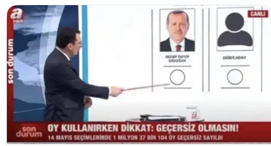 Kemal Kılıçdaroğlu'na A Haber sansürü: 'Diğer aday. 😉 Korkuyorlar Korksunlar..!! @ahaber   #GeliyorKılıçdaroğlu 🫶 #VatanınıSevenSandığa 🇹🇷