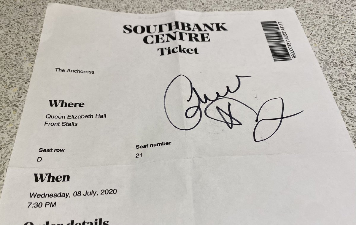 Steve Excell (@stevepxl) on Twitter photo After a 3 year delay, finally got to use my ticket to see <a href="/The_Anchoress/">The Anchoress</a> at QEH last night & it was well worth the wait! Such a wonderful show & a great band including <a href="/LeoniJKennedy/">Leoni Jane Kennedy</a> putting in another double shift to open the show as well. πΈπΆπ #LiveMusic #SupportLiveMusic After a 3 year delay, finally got to use my ticket to see <a href="/The_Anchoress/">The Anchoress</a> at QEH last night & it was well worth the wait! Such a wonderful show & a great band including <a href="/LeoniJKennedy/">Leoni Jane Kennedy</a> putting in another double shift to open the show as well. πΈπΆπ #LiveMusic #SupportLiveMusic