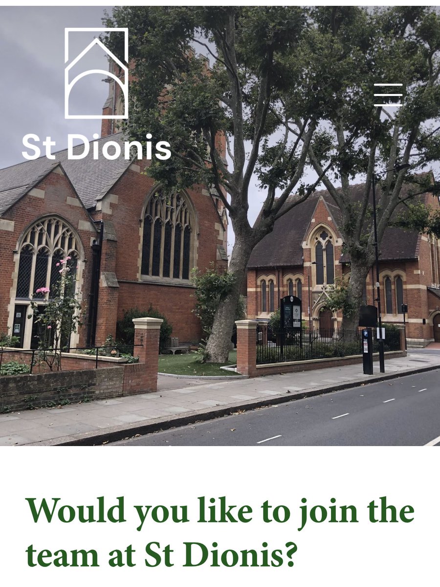 At St D’s we’re looking for an Associate Community Pastor. It’s a great job for anyone who loves mission in the local community and motivating passionate and energetic disciples to get out more. 

Please share stdionis.org.uk/job-opportunit…