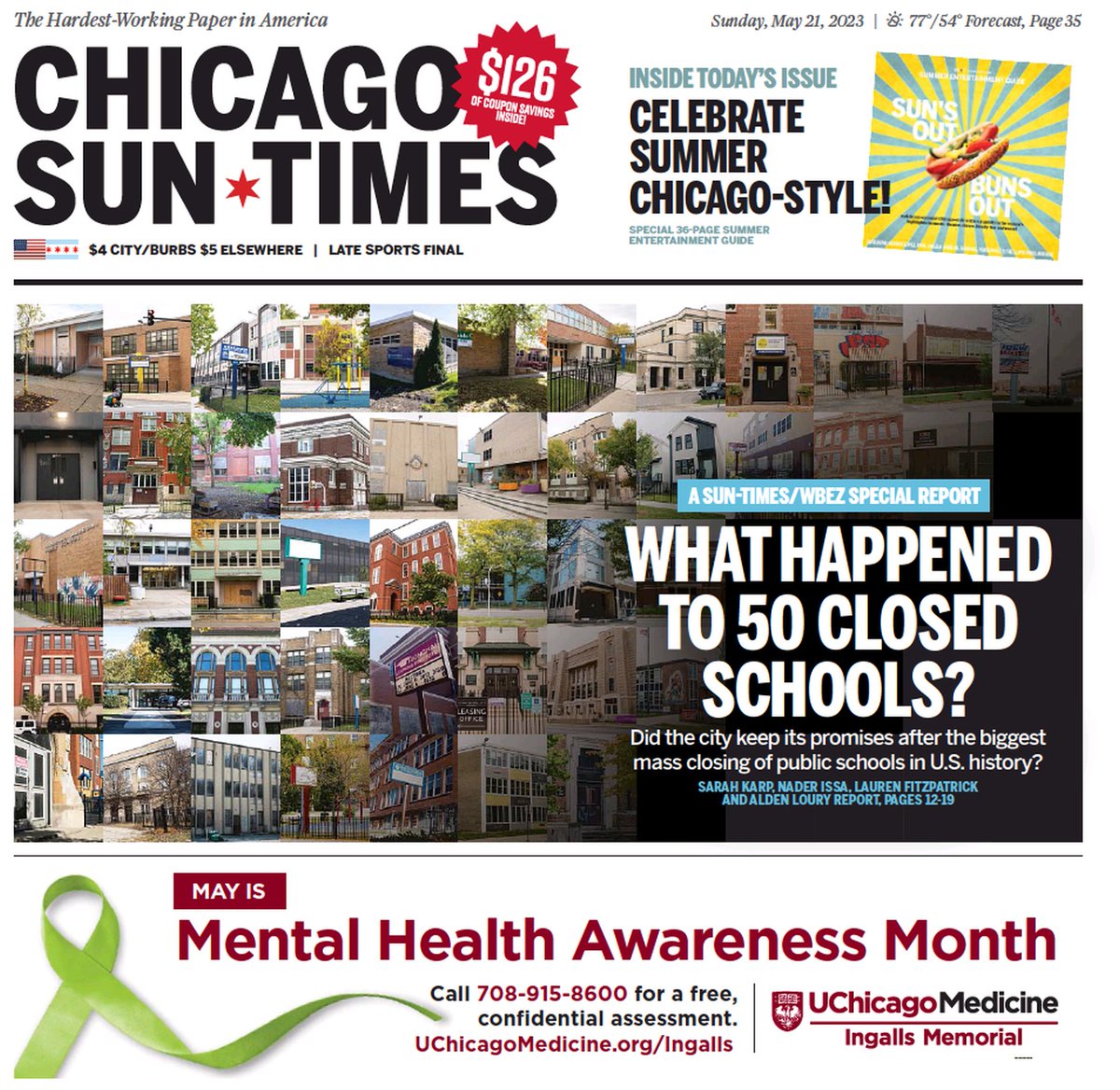 🇺🇸 What Happened To 50 Closed Schools

▫Did the city keep its promises after the biggest mass closing of public schools in U.S. history
▫@bylaurenfitz @NaderDIssa @SSKedreporter @AldenLoury
▫is.gd/IhnWmm 🇺🇸

#frontpagestoday #USA @Suntimes