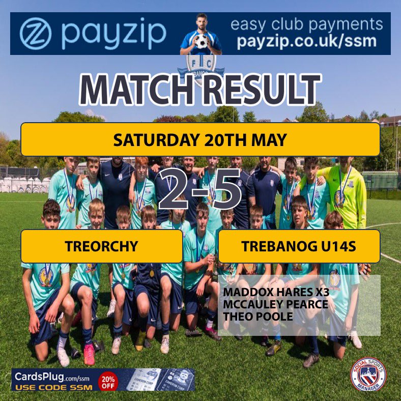 Trebanog Juniors u15s tweet media