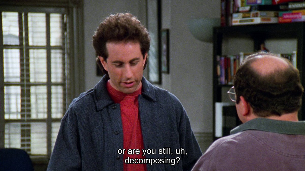 07:17 S8E22 "The Summer of George" #Seinfeld