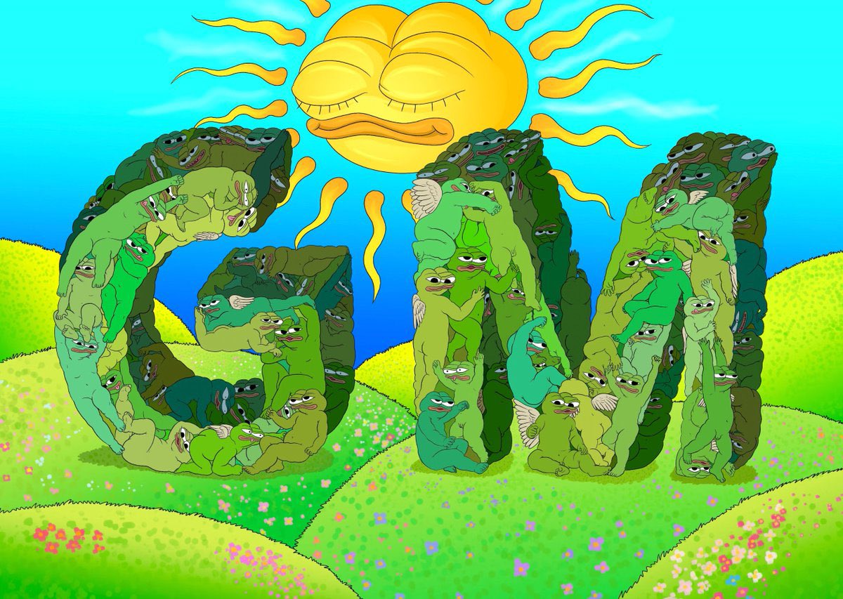 CryptoRoaming's tweet photo. @AltCryptoGems GM fren #PEPEBNB #PepogsNFT #BSC #BNB @BNBPepe #MakeBSCGreatAgain #PEPEBNBARMY https://t.co/AxITPTmmEF