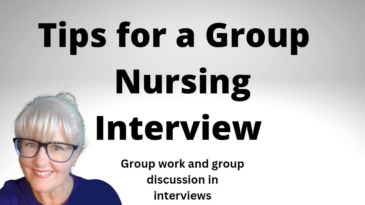 Carol Forde-Johnston💙 (@fordejohnston) on Twitter photo This week's video presents key tips to support any person attending a university nursing degree interview or nursing job interview that involves group work or group discussion, see YouTube link below:
youtu.be/h08Jxlva794
I hope it helps! 😊🍀
<a href="/lanternpublish/">Lantern Publishing</a> <a href="/CNENetworkUK/">Clinical Nurse Educator Network 💙</a> This week's video presents key tips to support any person attending a university nursing degree interview or nursing job interview that involves group work or group discussion, see YouTube link below:
youtu.be/h08Jxlva794
I hope it helps! 😊🍀
<a href="/lanternpublish/">Lantern Publishing</a> <a href="/CNENetworkUK/">Clinical Nurse Educator Network 💙</a>