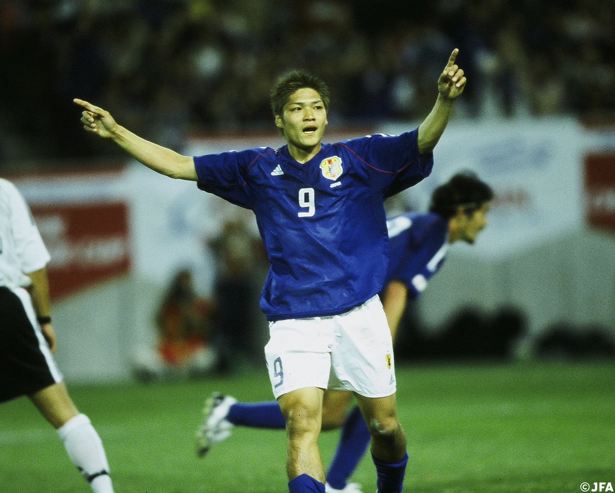 正解は、#大久保嘉人 🔹 2003.5.21🔙 🏆#キリンチャレンジカップ 2003