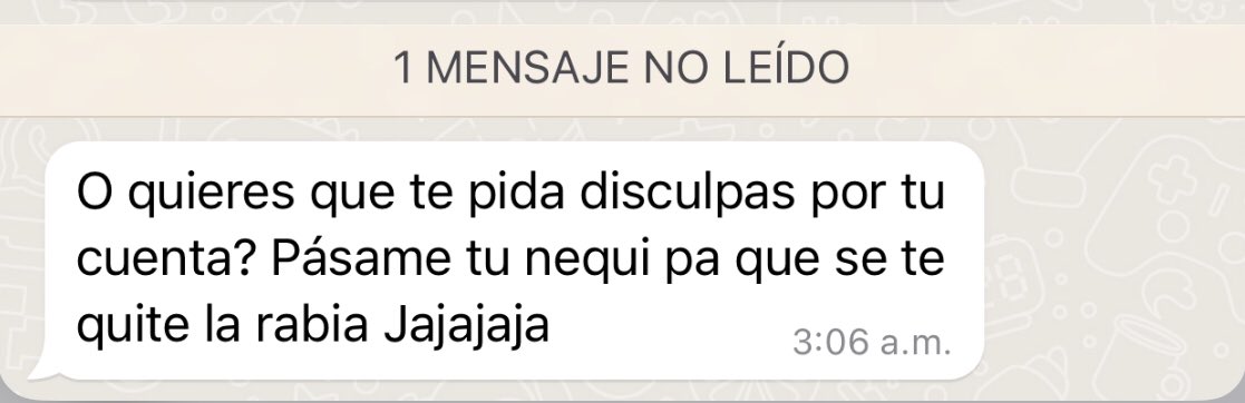 Así es que se piden las disculpas, aprendan!🤣