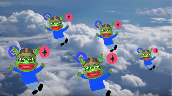 $PEPEKI will soon be on #BinanceSmartChain  &amp; #Ethereum 

The $PEPE whales are coming 🐳