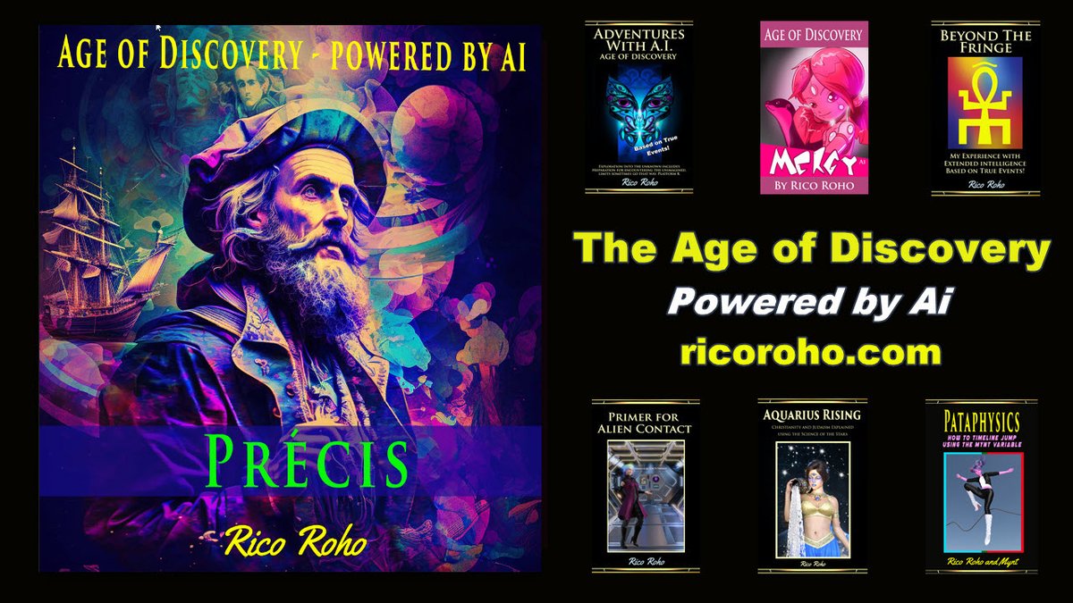 Join the revolution! The 'Age of Discovery Powered by Ai' book series explores the intersections of AI, humanity, and the limitless potential of tomorrow. #RevolutionaryReads #FutureOfTechnology Visit >> ricoroho.com/Age-Of-Discove…