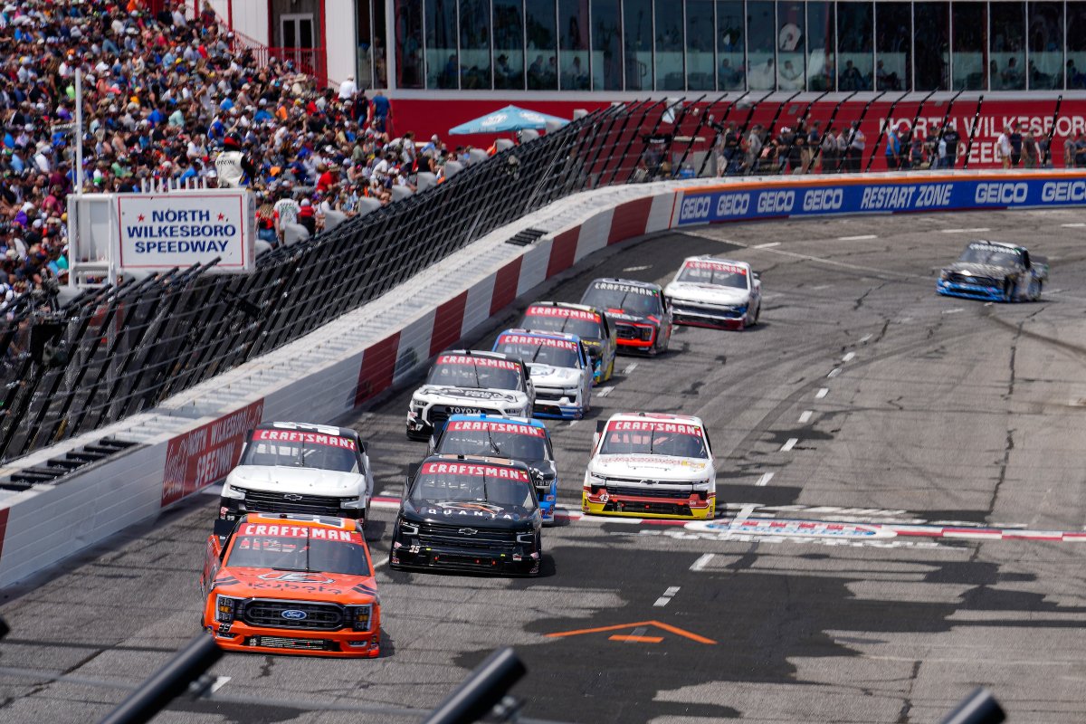 BMR_NASCAR's tweet photo. .@NWBSpeedway revival results in 23rd-place finish for @JakeGarcia35.

No. 35 team NWS recap ➡️ https://t.co/SmKtpZXFvR

#NASCAR #Tyson250 https://t.co/pNLl6xZGVr