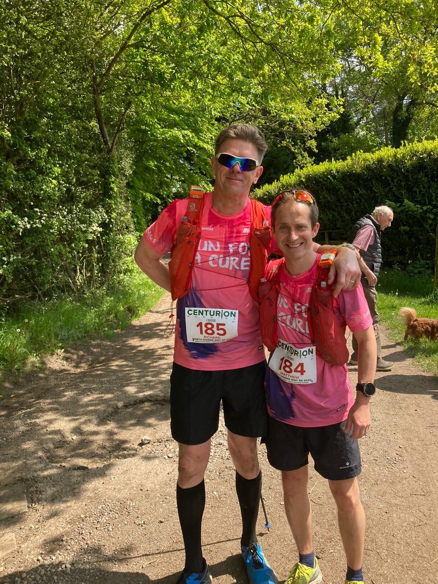 CureLeukaemia's tweet image. While you may have been enjoying the sun this weekend, @GautMatthew was taking part in his final long training run as he completed the @centurionrunner North Downs Way 50 MILE run ahead of his #BigRun2Paris challenge next month 

👇