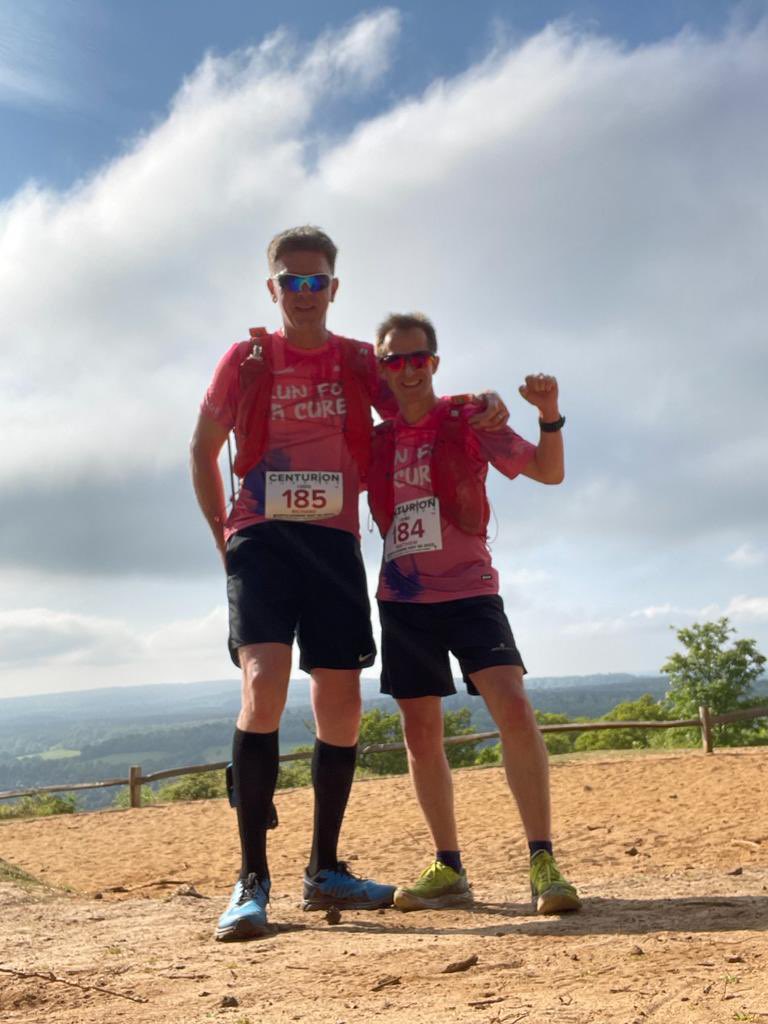 CureLeukaemia's tweet image. While you may have been enjoying the sun this weekend, @GautMatthew was taking part in his final long training run as he completed the @centurionrunner North Downs Way 50 MILE run ahead of his #BigRun2Paris challenge next month 

👇