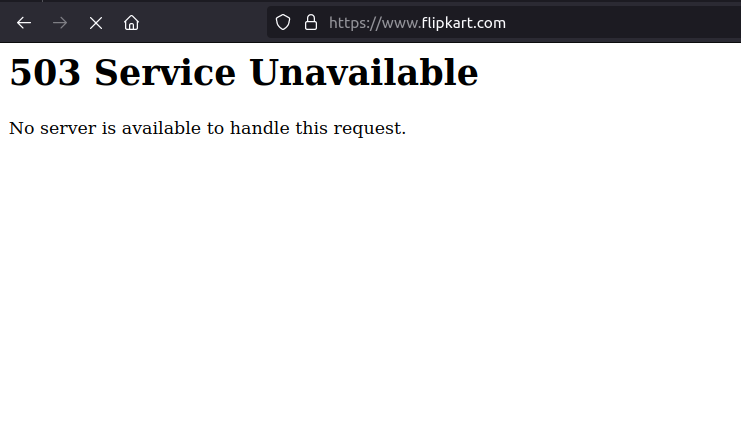 FreeSupport_in's tweet photo. @Flipkart You are down, check please. https://t.co/Wcz98wpUi6