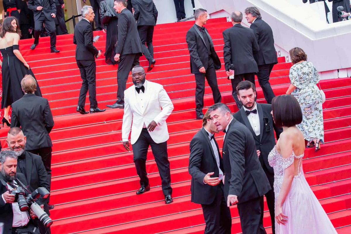 fdee50's tweet photo. MP hopeful and Ghana Movie Awards boss Fred Nuamah joins other world stars at this year’s Cannes Film Festival in France. 
Harrison Ford, Viola Davis and Johnny Depp are among the Hollywood names at the festival.

Fred Styled by: Elikem Kumodjo https://t.co/z5AXcXHljb