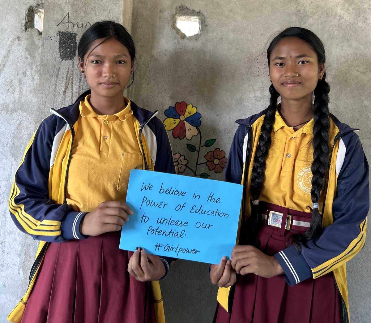 We believe in the Power of Education to Unleash our Potential. 📚 
#girlseducation
#educationforall
#womenempowement
#girlpower
