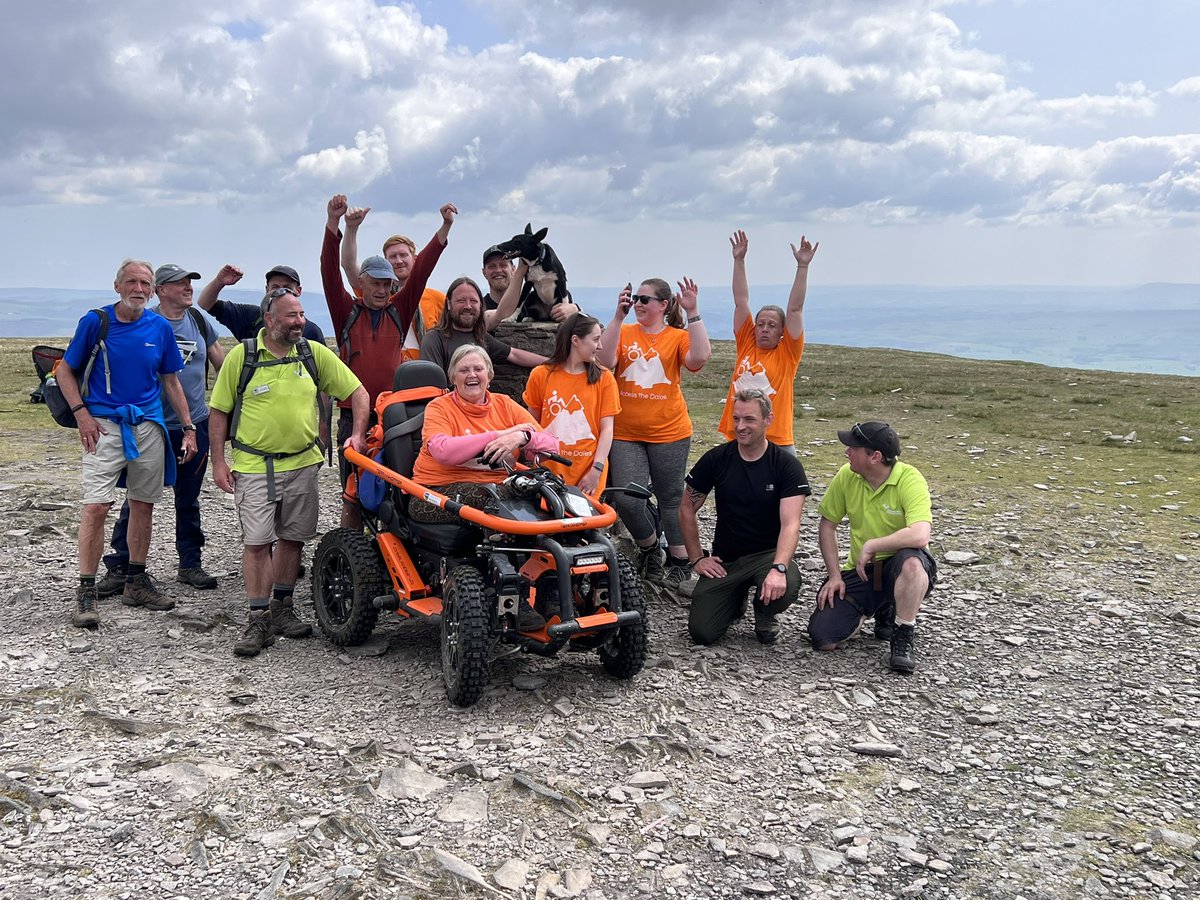 AccessTheDales_'s tweet photo. We reached the summit! 
#ingleborough

https://t.co/ykkKvUT2yz https://t.co/wqR81CRO2N