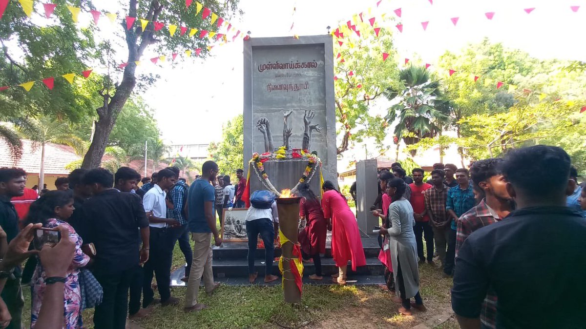 mrpaluvets's tweet photo. Year 2023: The Tamil Nation across all generations continue to remember the Tamil Genocide in the Tamil Homeland and through out the diaspora. https://t.co/8MjjTo7N8D
