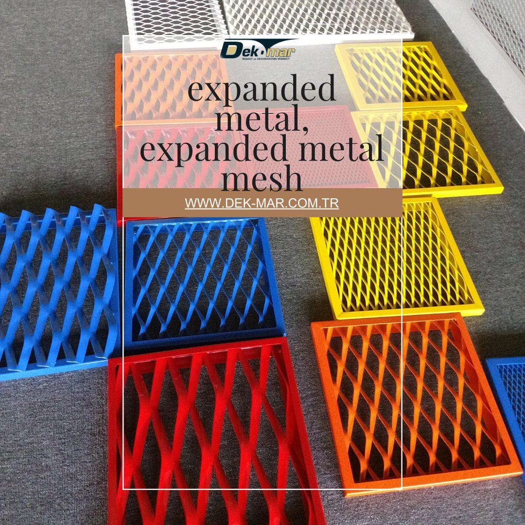 dek_insaat's tweet image. expanded metal mesh | expanded metal sheet
,
#expandedmetal #metalmesh #expandedmetalmesh #expandedmetalsheet #aluminyumexpandedsheet #aluminyummetalmesh #expandedmetalpanel #expandedmetalpanels #expandedplate
expanded metal mesh, expanded metal sheet, 
dek-mar.com.tr/en/category/ex…