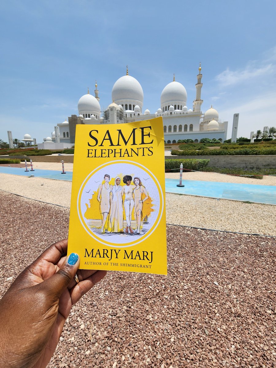 ThisMarjyMarj's tweet photo. A learning experience to visit the #SheikhZayedGrandMosque in honor of Rakiya of #SameElephants
https://t.co/O96UNBhHXV
#abudhabi #Emirati #Dubai #grandmosque #tour #humanity #authorlife #culture #books https://t.co/jBGVq4KSWH