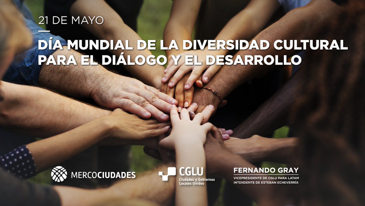UCLG_VPLatam's tweet photo. En el Día de la Diversidad Cultural, celebramos la variedad de tradiciones, idiomas y expresiones que enriquecen nuestro mundo. Abracemos nuestras diferencias y construyamos un futuro más justo e inclusivo, garantizando la igualdad de derechos y oportunidades para todas y todos. https://t.co/G2UnpU4lN1