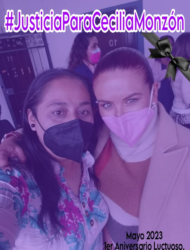 Gracias por todo lo que me enseñaste, tu memoria siempre estará en cada una de nosotras a las que nos diste todo lo mejor de ti 💜🌻 
#JusticiaParaCeciliaMonzón
