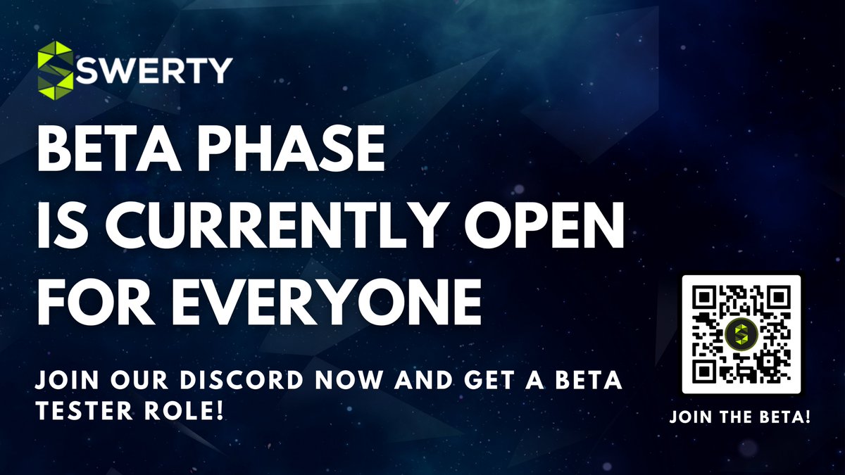 SwertyCo's tweet photo. If you're seeing this, you're still early!⏰Hop on our Discord now and get the beta tester role!🚨
Discord: https://t.co/lHdous5OSx👈
Don't miss this opportunity to become one of the early contributors for something big.😉
See you there!👋
#betatest #early #SWRTC #OG #Polygon https://t.co/6WvKCjgKJG