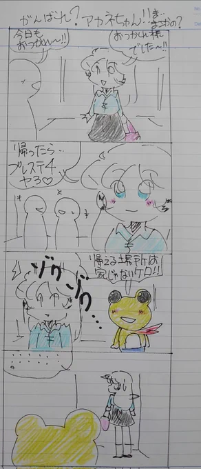 🌟✨また明日です✨🌟  (⁠ ⁠ꈍ⁠ᴗ⁠ꈍ⁠✨夢世界に行く準備はOKです✨✨✨ 日曜日はどんな1日でしたか? 今回は… 🌟✨アカネちゃん漫画 🌟✨過去漫画 (⁠人⁠*⁠'⁠∀⁠`⁠)⁠。⁠*゜⁠+🌟おやすみ🌟 #オリジナル漫画