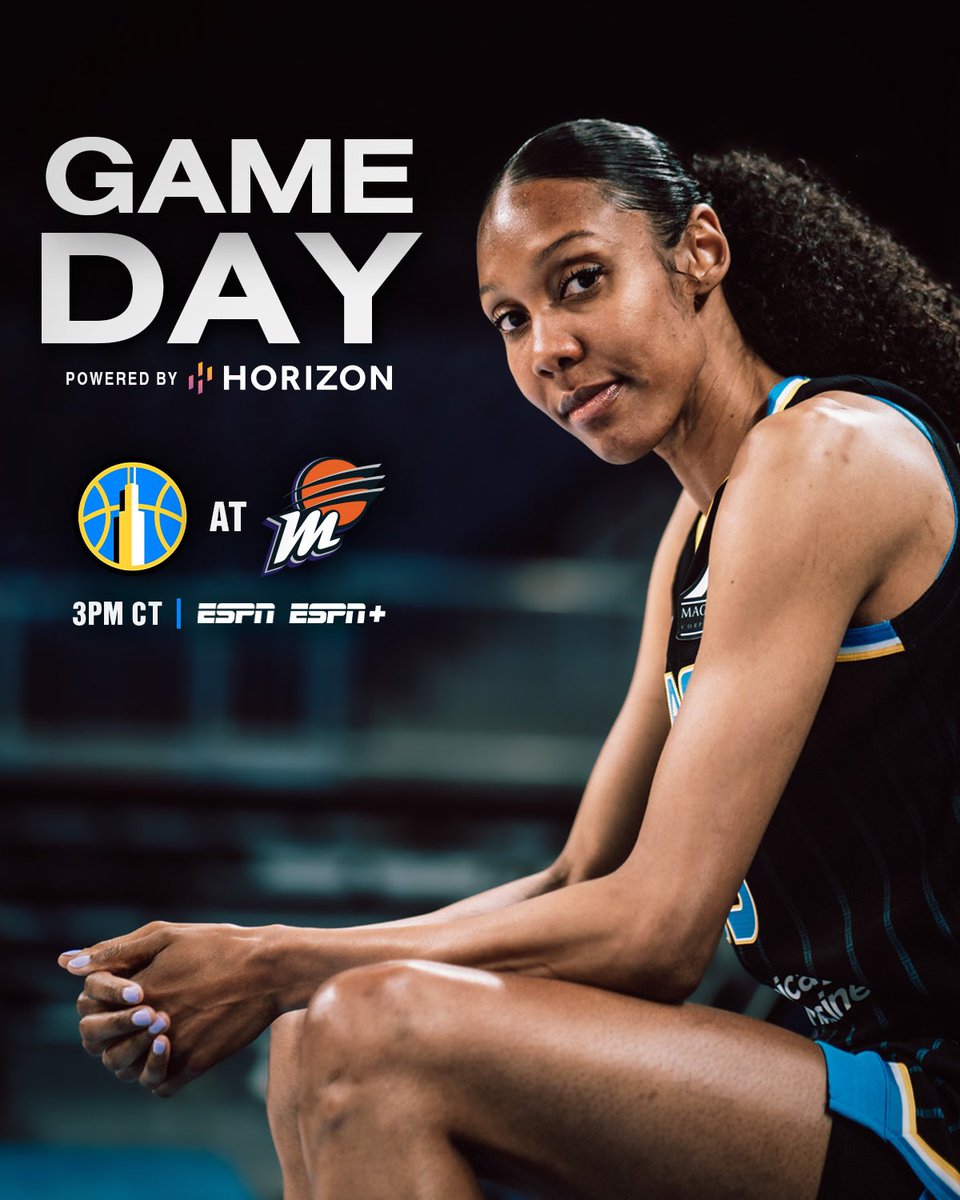 chicagosky's tweet image. Out West.

🆚 @PhoenixMercury 
📍 Footprint Center
⏰ 3PM CT
📺 @espn 

#skytown