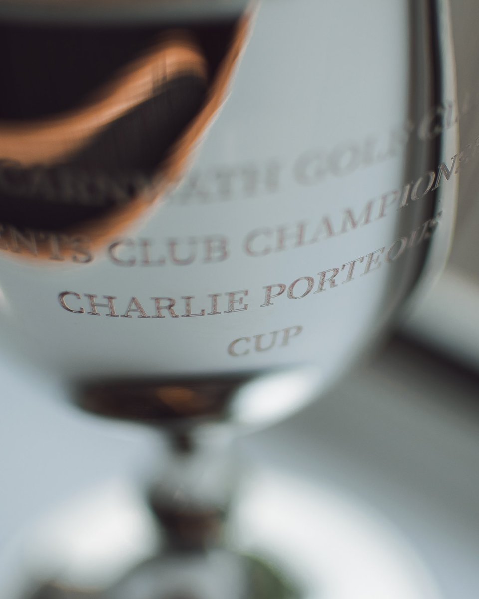 Our gents Club Championship has been modernised for a new era, now accompanied by the 𝐂𝐡𝐚𝐫𝐥𝐢𝐞 𝐏𝐨𝐫𝐭𝐞𝐨𝐮𝐬 𝐂𝐮𝐩. 

As a long standing member Charlie won our Championship on 3 occasions. His legacy lives on thanks to his family with this fantastic new memorial trophy.