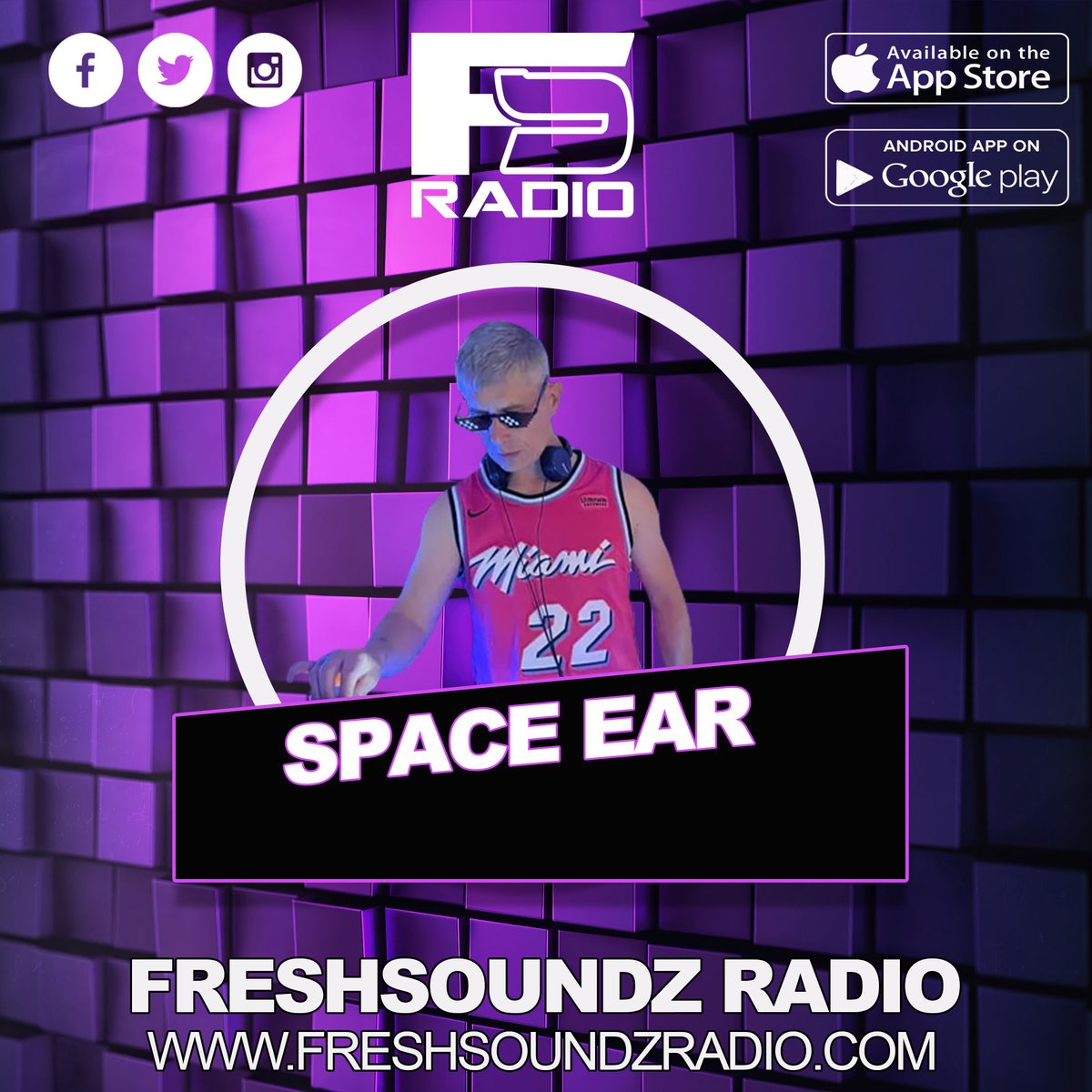 FreshSoundzuk's tweet image. Get locked into the sounds of Space Ear live right now!! - #QuickRecord in Operation