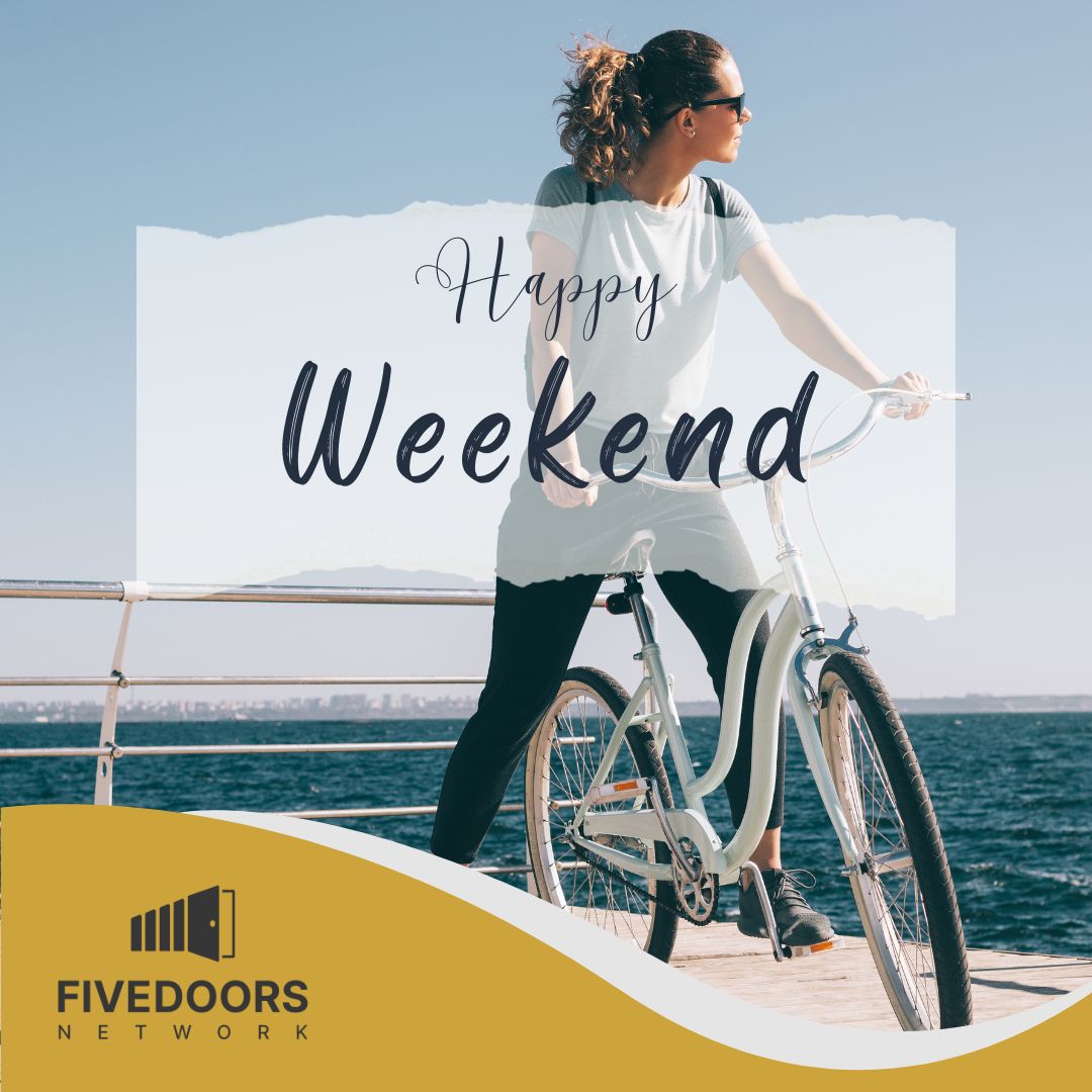 FiveDoorsHomes's tweet photo. It's the weekend! Enjoy every moment because it passes by so quickly. 

#fivedoors #fivedoorsnetwork #fivedoorsrealestate #realestate #realestatenews #realestatelife #realtor #realestateagent #realestateexpert https://t.co/oc72oXZUH5