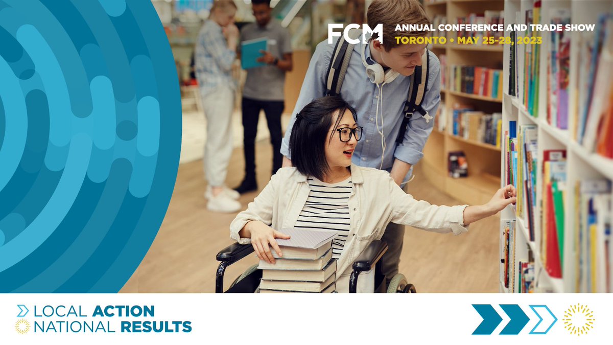 FCM_online's tweet photo. In "How to build great public spaces and facilities," presented by the CSA Group at #FCM2023AC, hear from leading voices about creating impactful public spaces—from libraries, parks and more—to help foster a stronger sense of community across the country. https://t.co/7l3QPzLh4Y https://t.co/Lx9XRayGSv