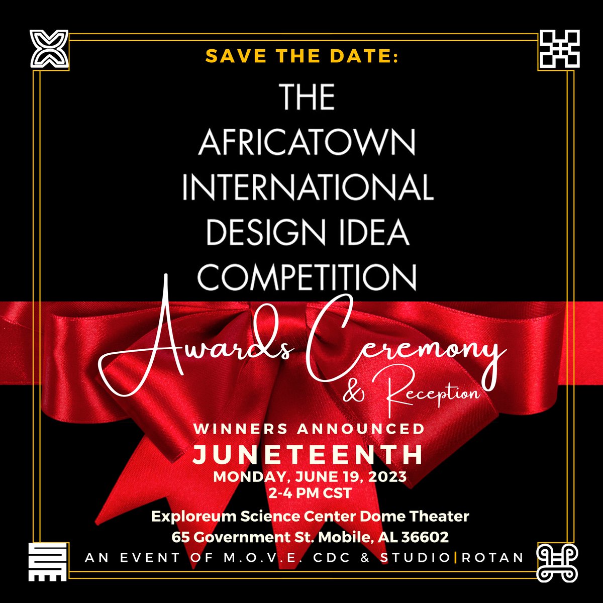 To Be African in America. Excitement raises as Juneteenth 2023 nears in AfricaTown. The Design Competition winners to be announced!  Learn more: AfricatownDesign.com/competition-in…
 AfricatownDesign.com ; The Africatown Case Study archleague.org/project/africa… Watch: archleague.org/article/if-we-…