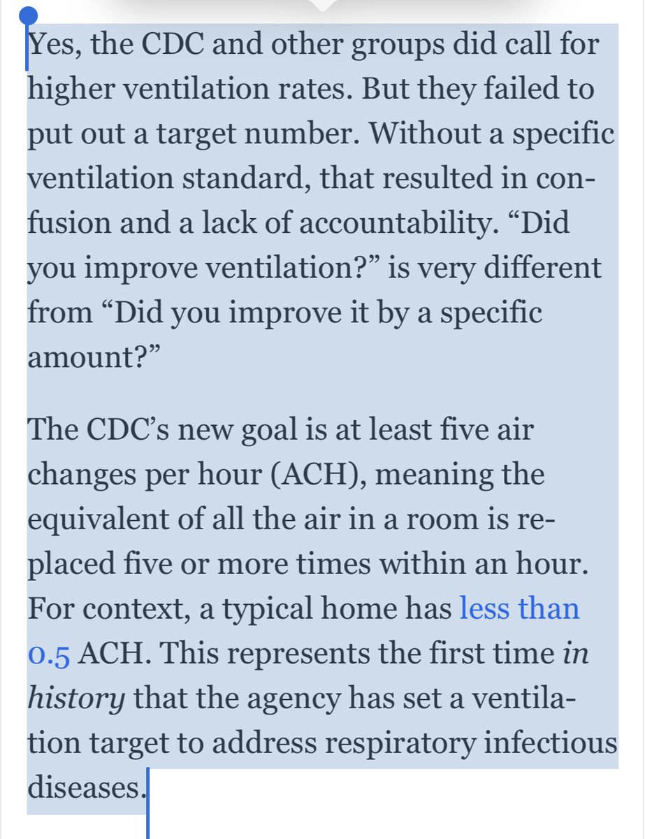 PSC_CUNY_HEO's tweet image. 👋 @PSC_CUNY👋

Let’s keep this issue front &amp;amp; center:

@CDCgov has issued its *first ever* standard for indoor air quality, recommending buildings have 5 air changes / hour.

The non-neg. demand for HEALTHY air should be included in our contract demands!

wapo.st/45xGgdh
