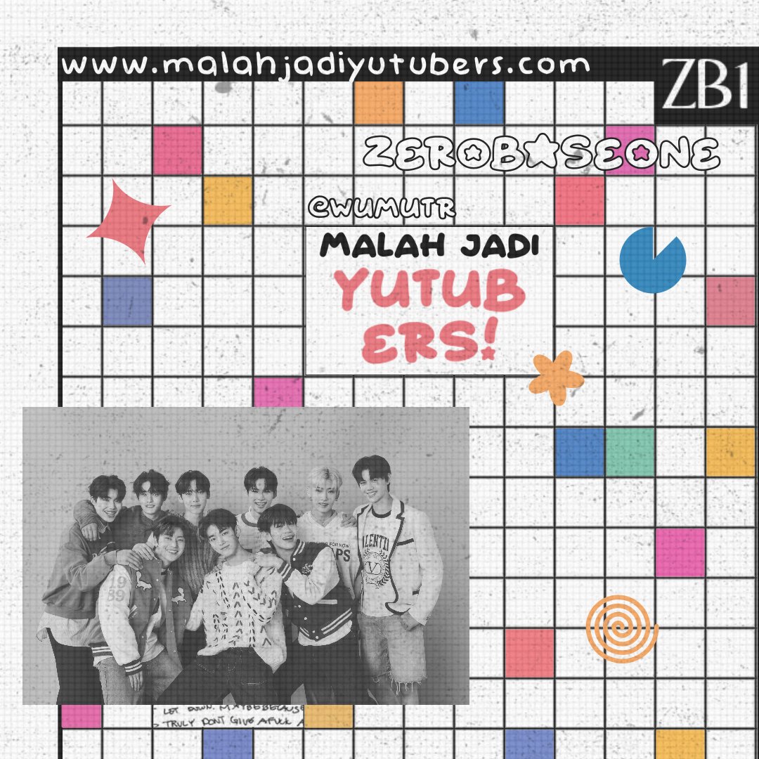 ricknism's tweet photo. “Malah Jadi Yutubers!”

Semalem 9 orang ini menang dan dapet debut jadi idol, besoknya malah jadi yutubers. Kok bisa?!?!

— zb1 / zerobaseone short AU
@ wumutr present https://t.co/TBdIHammgx