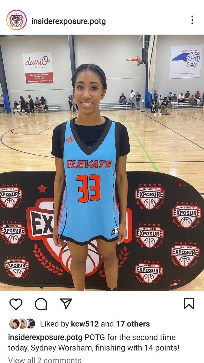 Let's go Syd!! <a href="/sydneyworsham25/">Sydney Worsham</a>