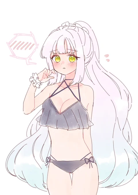 描いててなんか違うな…と思ったのでボツ、供養